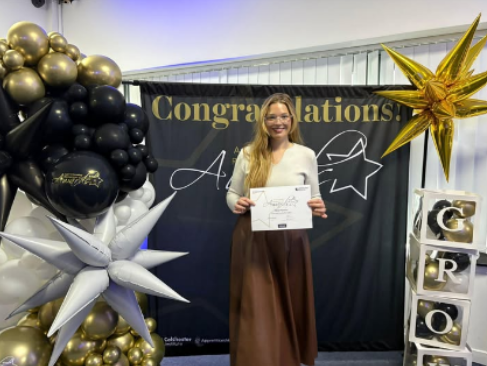 Olivia's award